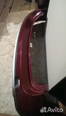 Бампер задний Рено Дастер