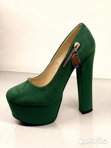 Зеленые Туфли Фото