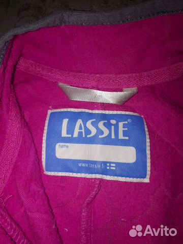 Комбинезон поддева флис lassie