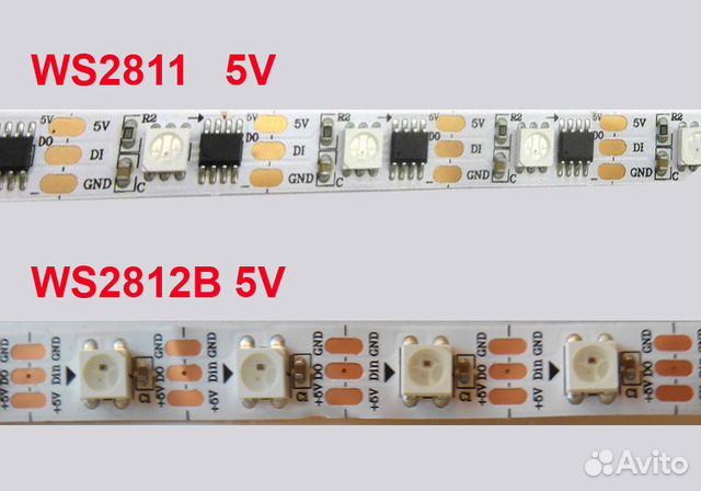 SmartLed RGB-лента WS2812B NeoPixel