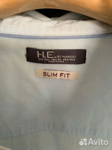 Рубашка мужская Mango Man. XXL. Slim fit