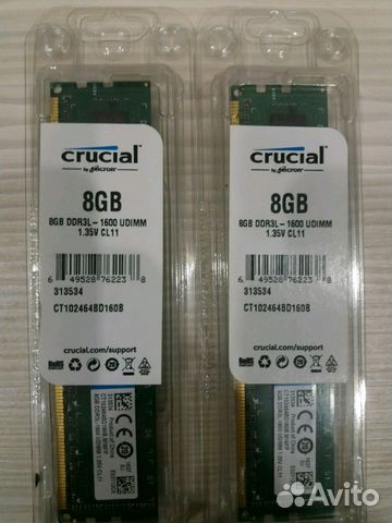 Оперативная память DDR3 16 GB