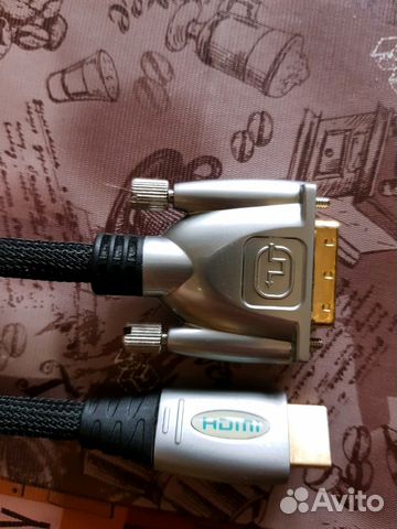 Кабель Hdmi Dvi 5 метров Кабель Hdmi Dvi 5 метров