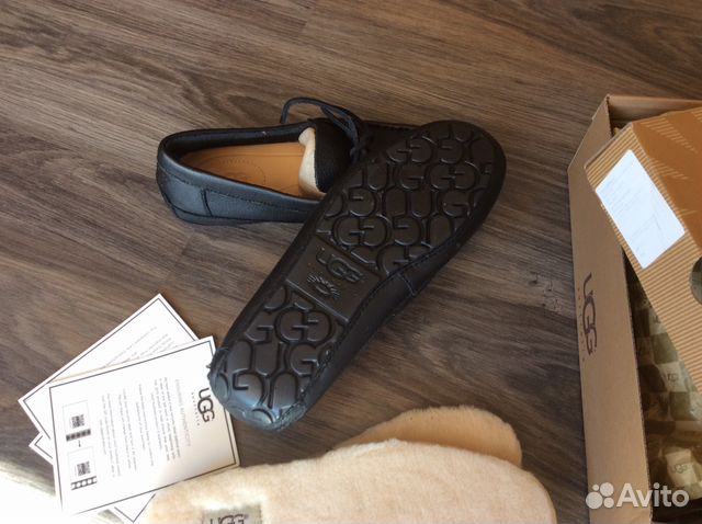 Мокасины UGG. р.40,5. Новые. Кожа Мокасины UGG. р.40,5. Новые. Кожа
