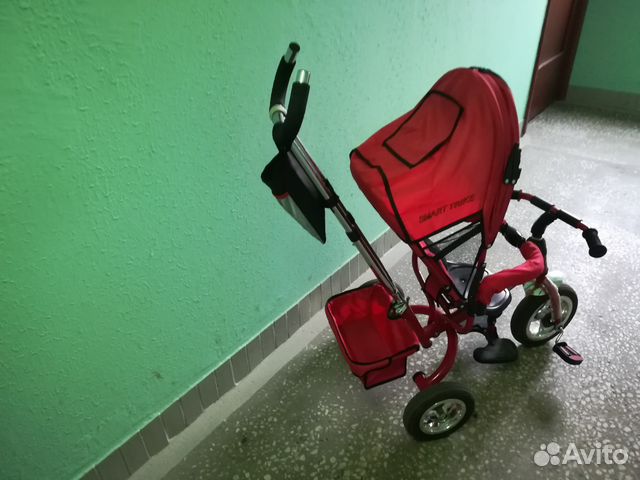 Велосипед Smart trike коляска трость в подарок