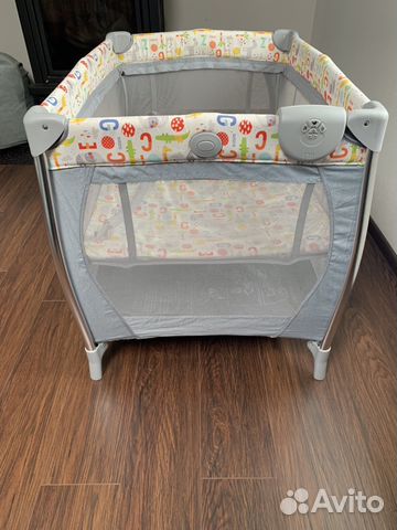 Манеж кровать из коллекции «друзья» mothercare