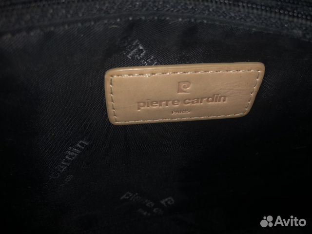 Сумка кожаная Pierre Cardin