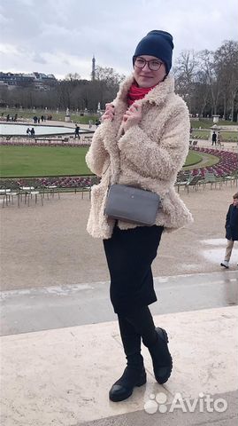 Пальто из искусственного меха H&M