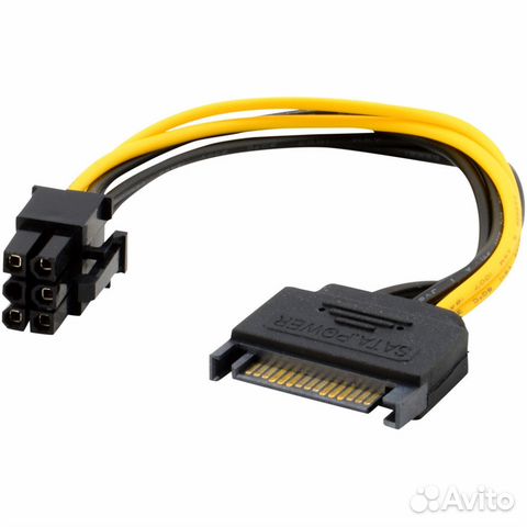 Переходник SATA - 6 pin