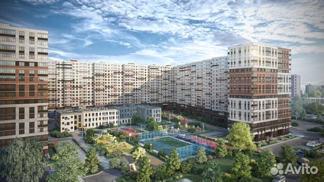 1-к квартира, 41.4 м², 5/17 эт.