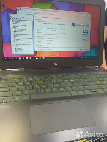 HP игровой ноутбук