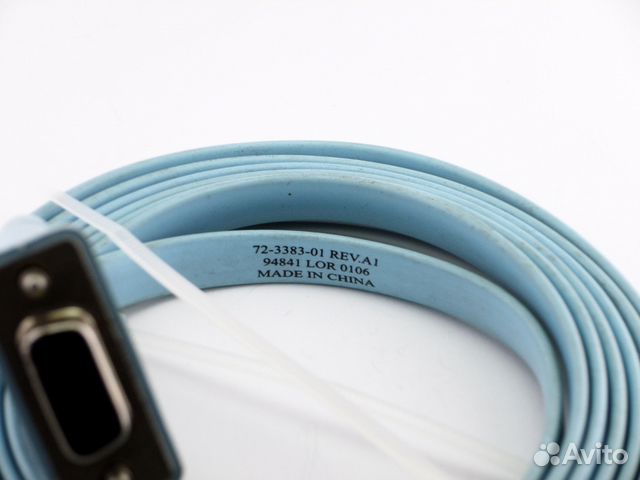 Кабель консольный Cisco DB9 TO RJ45 6FT cable