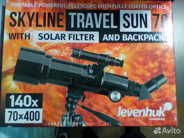 Телескоп Skyline Travel Sun 70 Новый