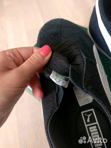 Замшевые кросовки Puma