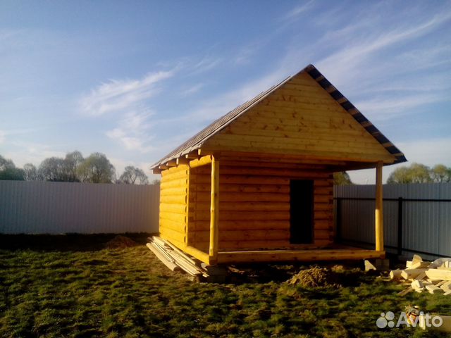 Сруб баньки 4х5+ 3 с террасой цена с установкой Сруб баньки 4х5+ 3 с террасой цена с установкой