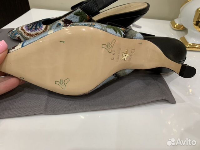 Туфли новые Dior 38-39 Туфли новые Dior 38-39