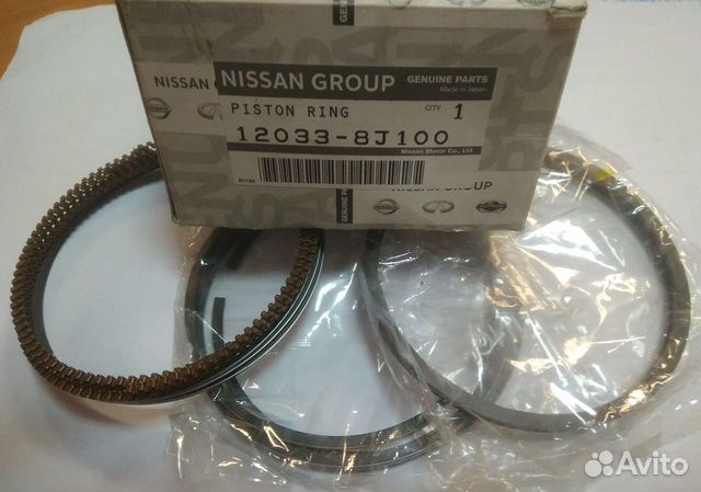 Поршневые кольца ниссан. Nissan 12033-8j100. Кольца Ниссан Патфайндер 51. 12033-8j100.