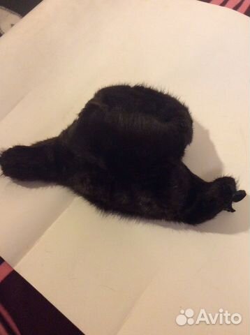 Шапка ушанка андатровая новая СССР Шапка ушанка андатровая новая СССР