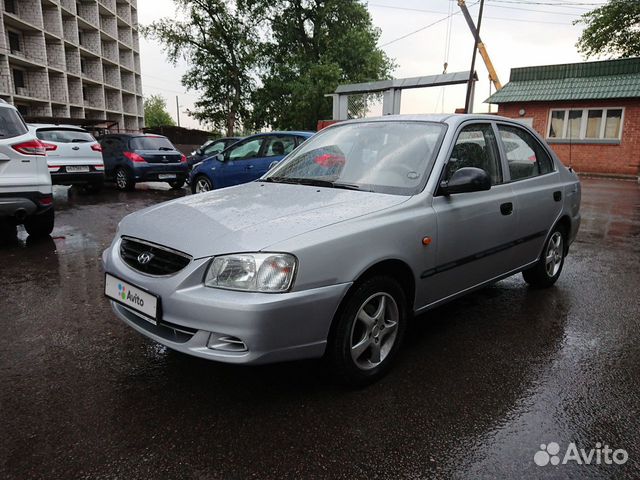 Hyundai Accent 1.4 МТ, 2006, 153 550 км