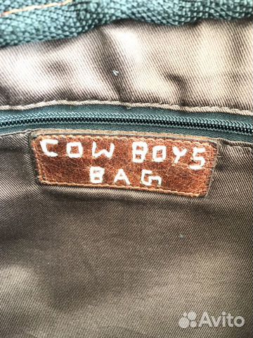 Сумка кожаная CowBoys Bag, коричневая Сумка кожаная CowBoys Bag, коричневая