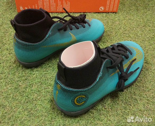 Новые детские сороконожки Nike CR7 34 размер