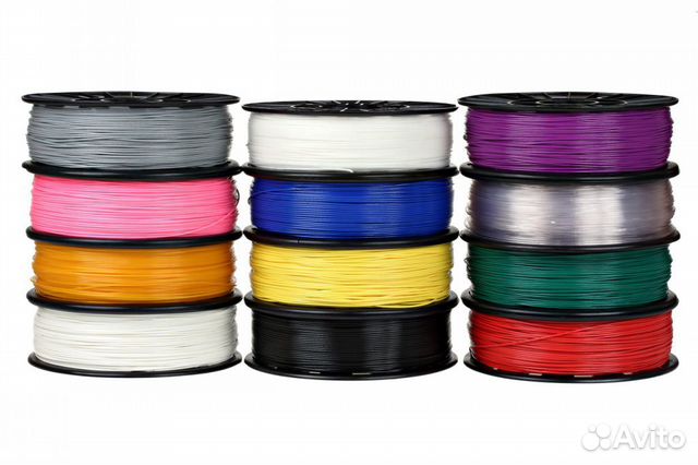 Пластик для 3д 3D Принтера ABS PLA пла абс PET -G Пластик для 3д 3D Принтера ABS PLA пла абс PET -G