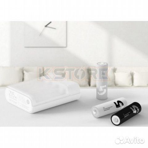 Бокс-зарядка для пальчиковых акб Xiaomi Бокс-зарядка для пальчиковых акб Xiaomi