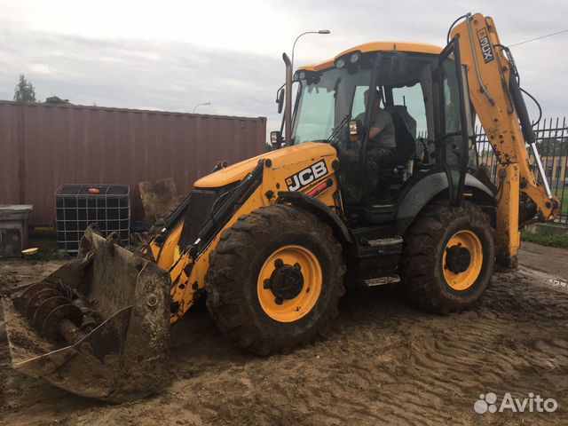 Экскаватор погрузчик JCB 4CX Ямобур Гидромолот Экскаватор погрузчик JCB 4CX Ямобур Гидромолот
