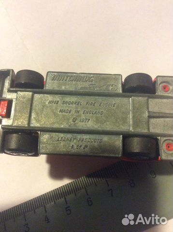 Matchbox пожарная машина 1977г Matchbox пожарная машина 1977г
