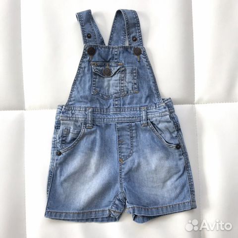 Джинсовый комбинезон zara kids size 74 Джинсовый комбинезон zara kids size 74