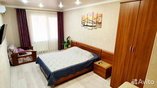 

Квартира-студия, 35 м², 3 кровати