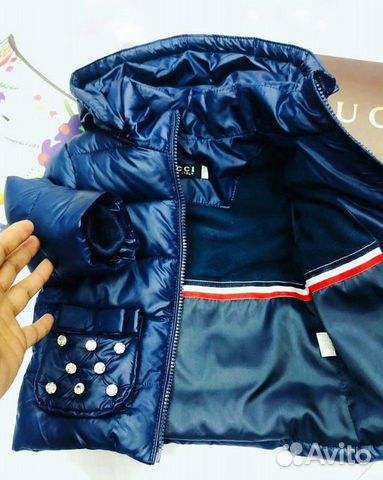Новая куртка для девочки Gucci