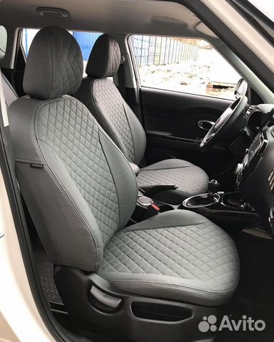 Чехлы автомобильные из экокожи на Киа Соул Чехлы автомобильные из экокожи на Киа Соул