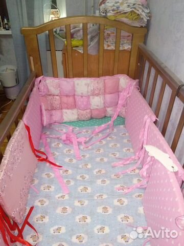 Комплект бортиков в кроватку