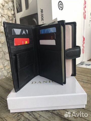 Портмоне мужское 3в1 кожаное, для паспорта, автодо Портмоне мужское 3в1 кожаное, для паспорта, автодо