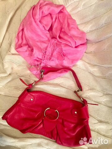 Сумка TOD’S красная, натуральная кожа, маленькая Сумка TOD’S красная, натуральная кожа, маленькая