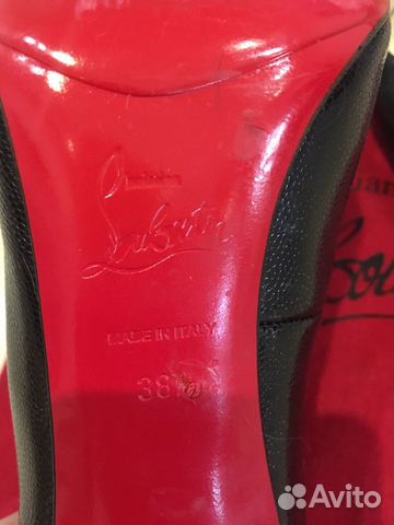 Туфли женские Louboutin 38 р бу в отличном состоян