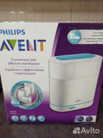Электрический паровой стерилизатор Philips Avent