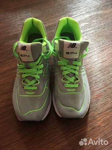 Кроссовки New Balance ML574NEY neon pack оригинал