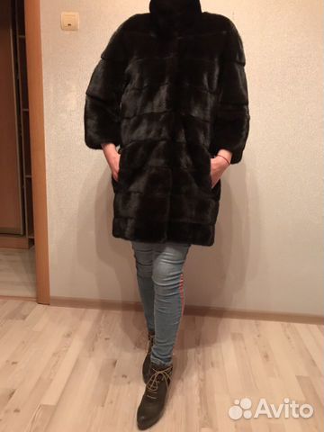 Шуба норковая поперечка Каляев