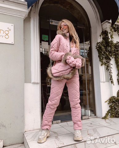 Зимний комбинезон женский