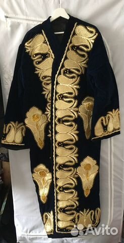 Новый Мужской восточный костюм халат и чалма Новый Мужской восточный костюм халат и чалма