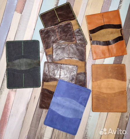 Кожаная обложка на документы. Hand made Кожаная обложка на документы. Hand made