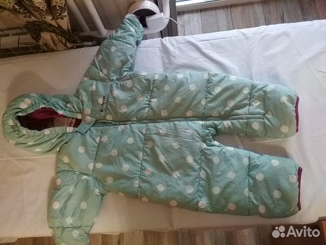 Комбенизон демисезонный на пуху Комбенизон демисезонный на пуху