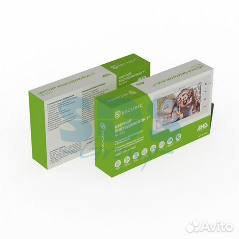 Цветной монитор видеодомофона 7