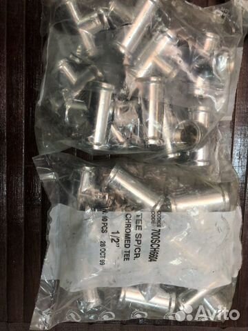 Тройник вн. 1/2 Хром, General Fittings (Тройник хр