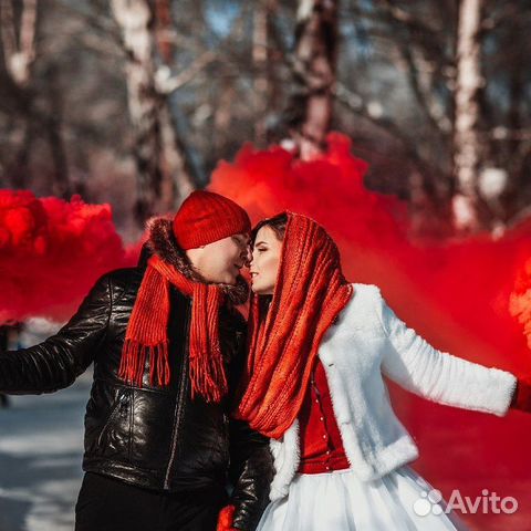 Цветной дым