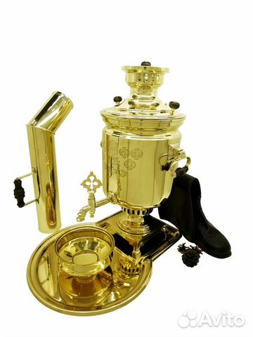 Самовар Баташева Медалист реставрация Люкс 5,5л