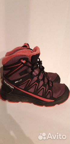 Ботинки зимние супер легкие salomon 34-35 Ботинки зимние супер легкие salomon 34-35