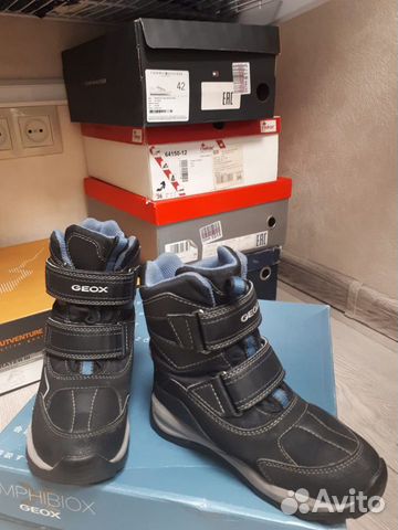 Geox зимние полусапожки, 19,5 см Geox зимние полусапожки, 19,5 см